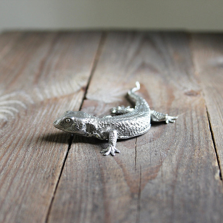 Gecko Skulptur