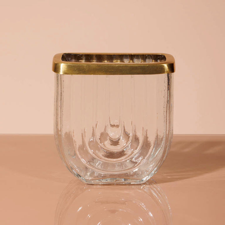 Glass Tumbler Art Deco