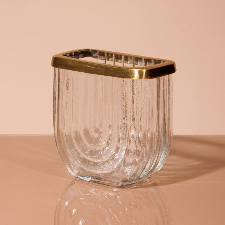 Glass Tumbler Art Deco