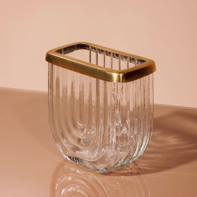 Glass Tumbler Art Deco
