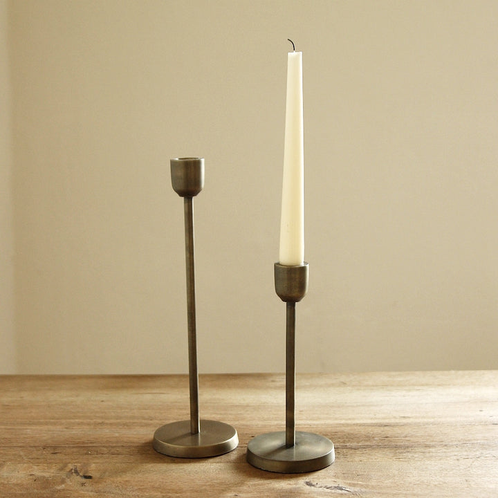 Golden Candle Holder