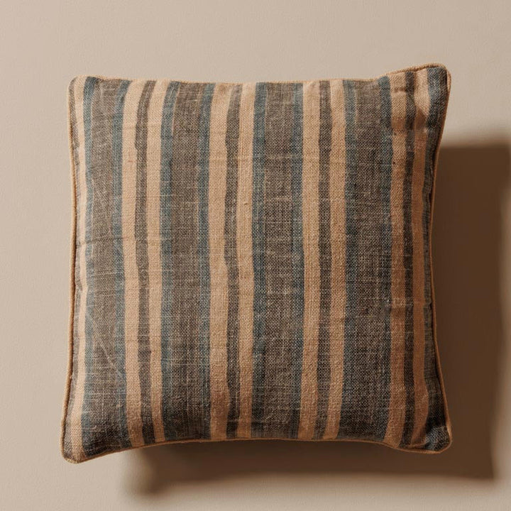 Grey Jute Cushion