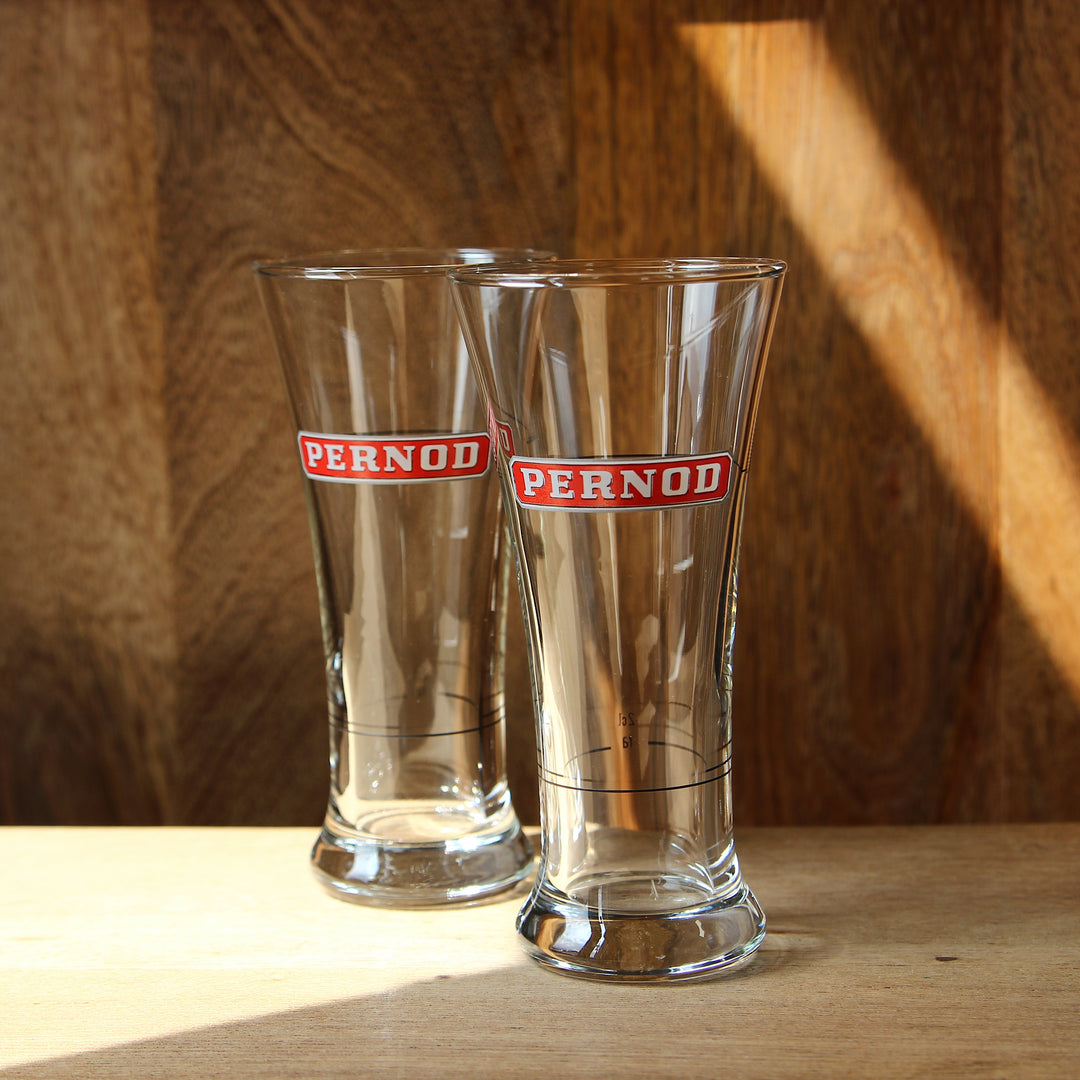 Pernod Pastisgläser – Set aus 2 Stück