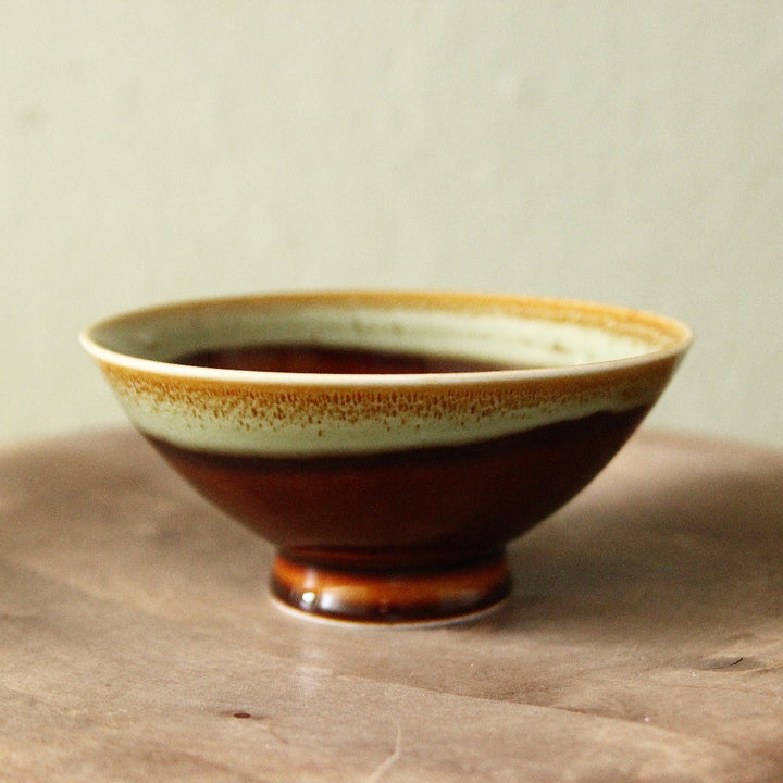 Ramen Bowl Glazed in Sage Green