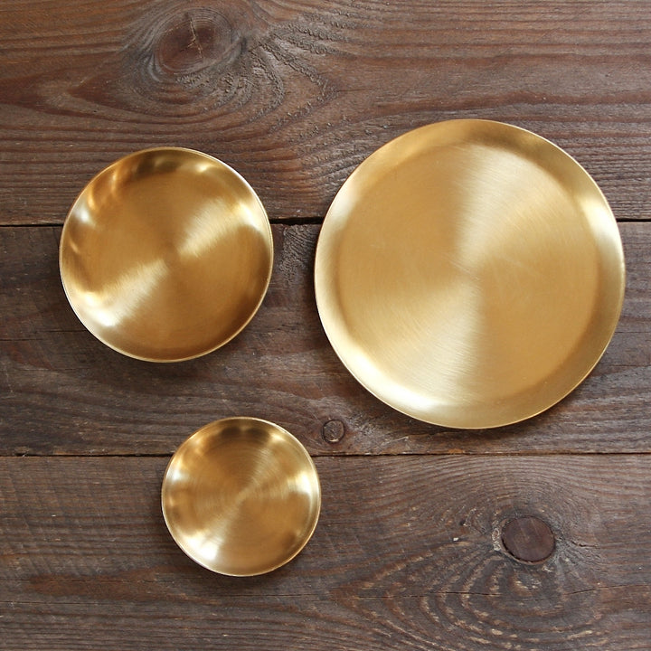 Brass Plate Round