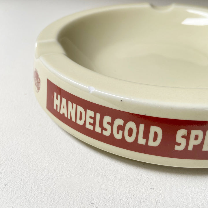 Vintage porcelain ashtray "Handelsgold Specialties"