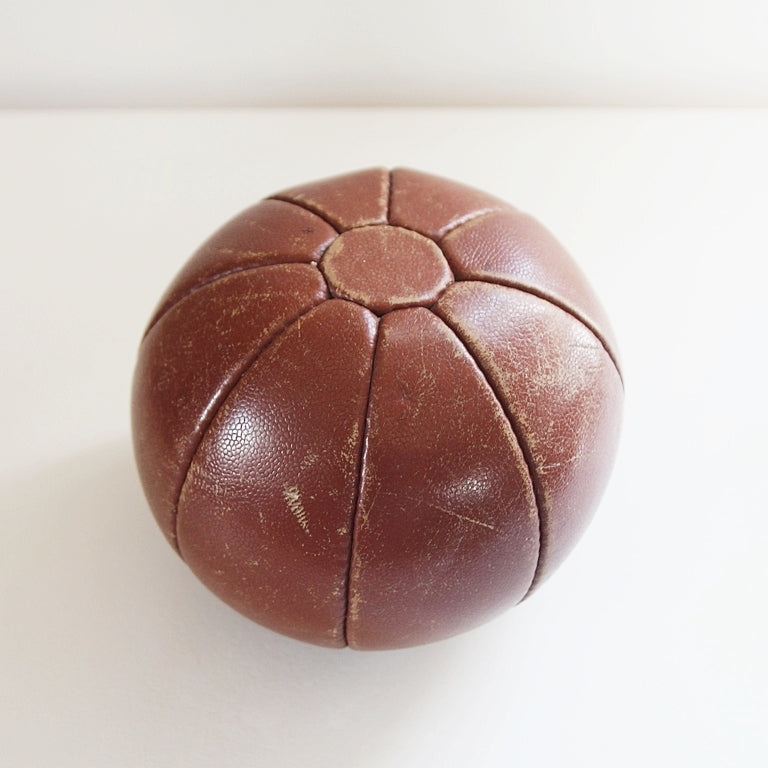 Gymnastikball aus Leder - 1 kg