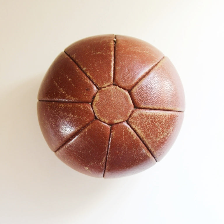 Gymnastikball aus Leder - 1 kg