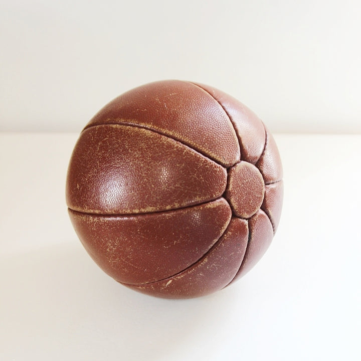 Gymnastikball aus Leder - 1 kg