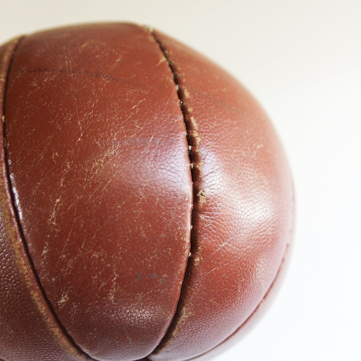 Gymnastikball aus Leder - 1 kg