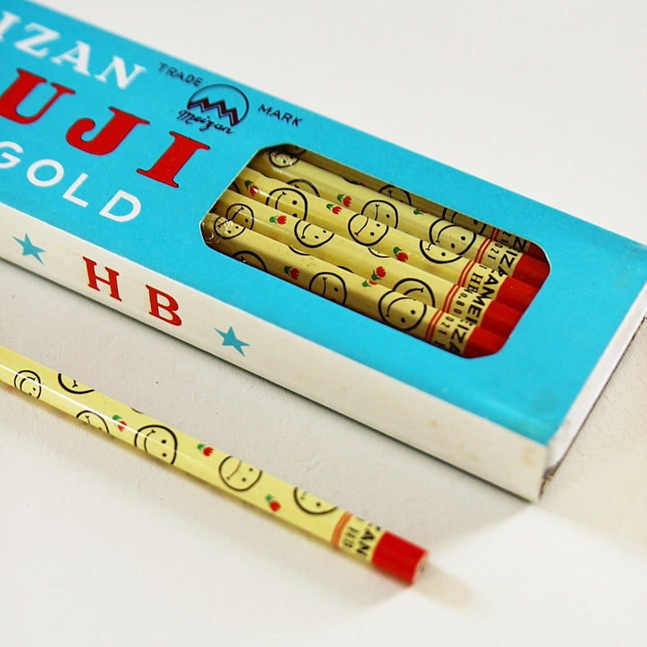 Meizan Fuji Gold No. 8021 HB – Set mit 12 Bleistiften (NOS)