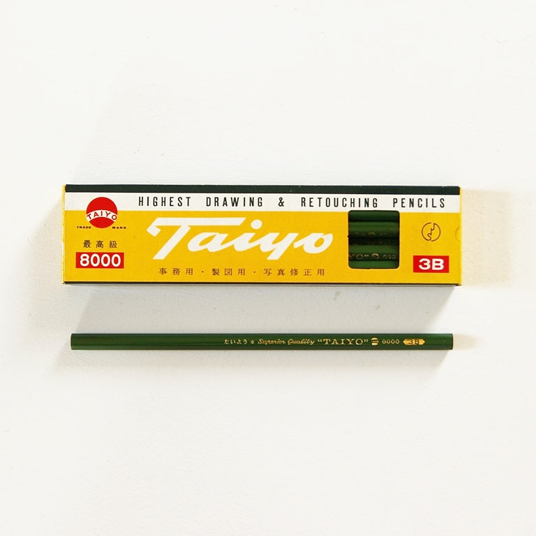 Taiyo 8000 3B – Set mit 12 Zeichenstiften (NOS)