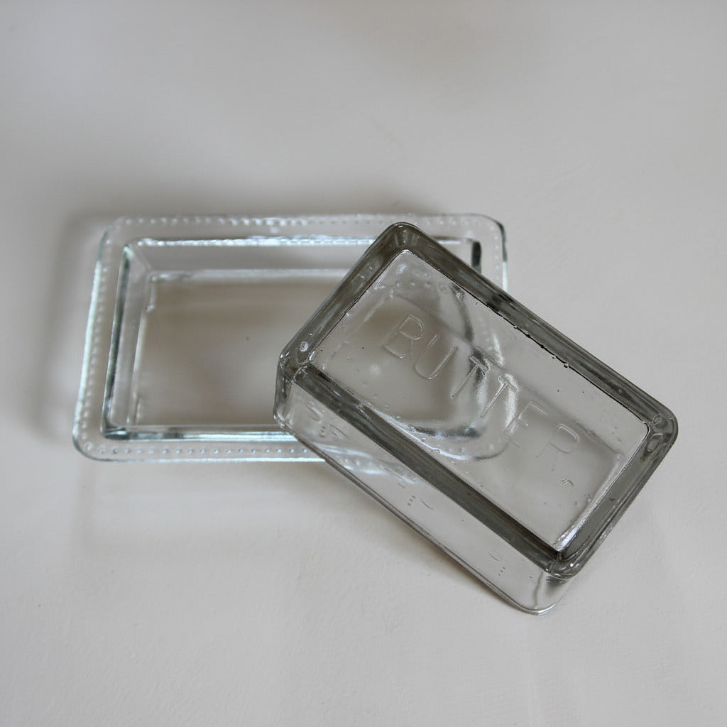 Glass Dish Butter
