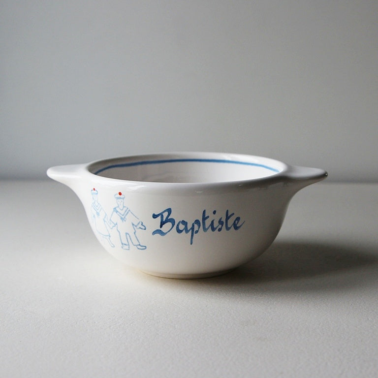 Bretonische Schale „Baptiste“ – Faïencerie de Pornic