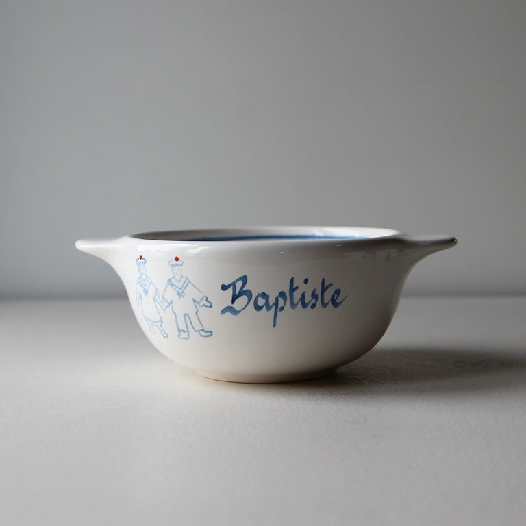 Bretonische Schale „Baptiste“ – Faïencerie de Pornic