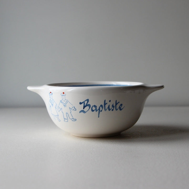 Bretonische Schale „Baptiste“ – Faïencerie de Pornic