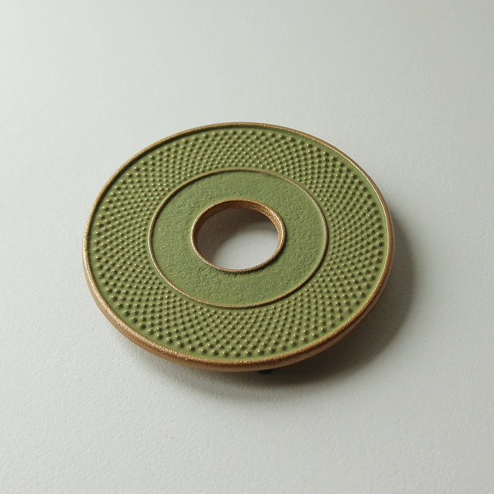 Iwachu Cast Iron Trivet - green