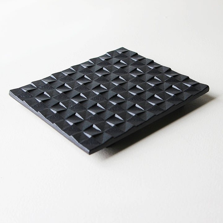 Cast Iron Pyramid Texture Trivet