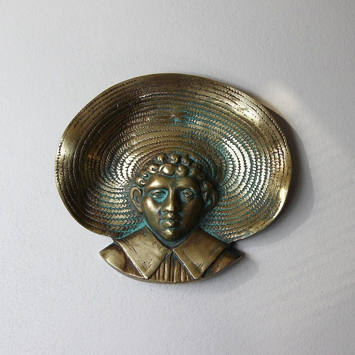 Bronze Vide-Poche im Stil von Karl Hagenauer – 1950er Jahre