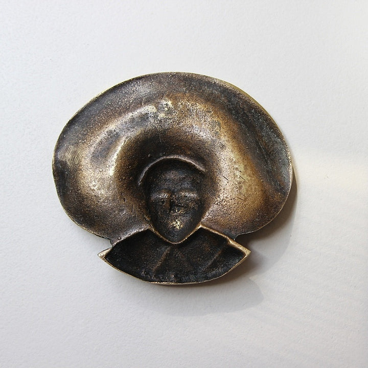 Bronze Vide-Poche im Stil von Karl Hagenauer – 1950er Jahre