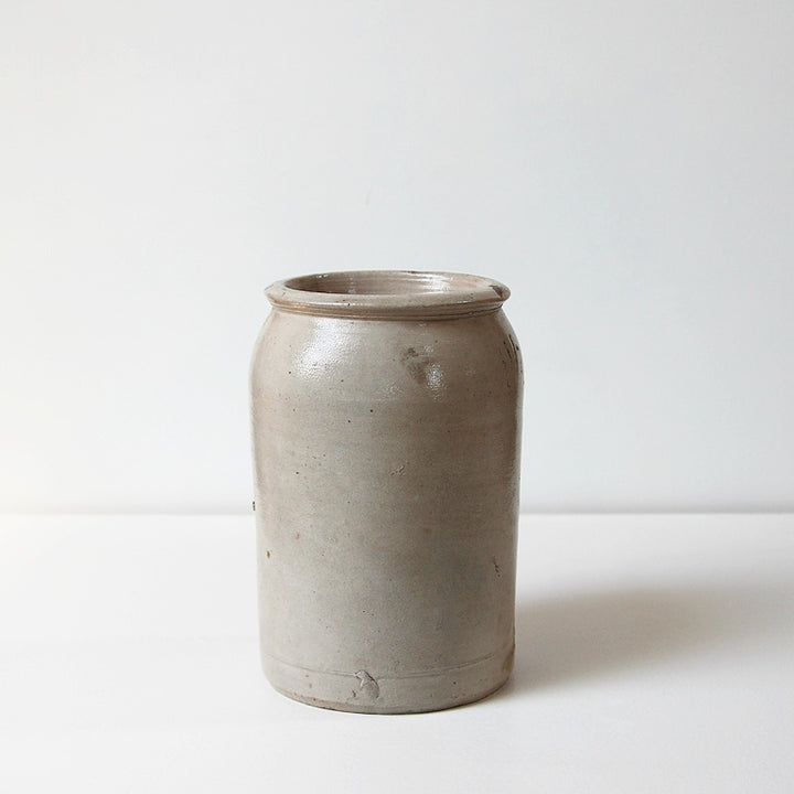 Französischer Steingut Vorratstopf mit Salzglasur – 1½ Liter