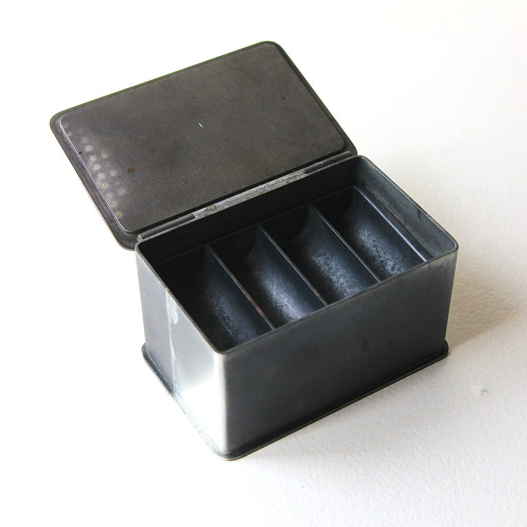 Münzzähl- und Sortierkassette aus Stahl – Frühes 20. Jahrhundert