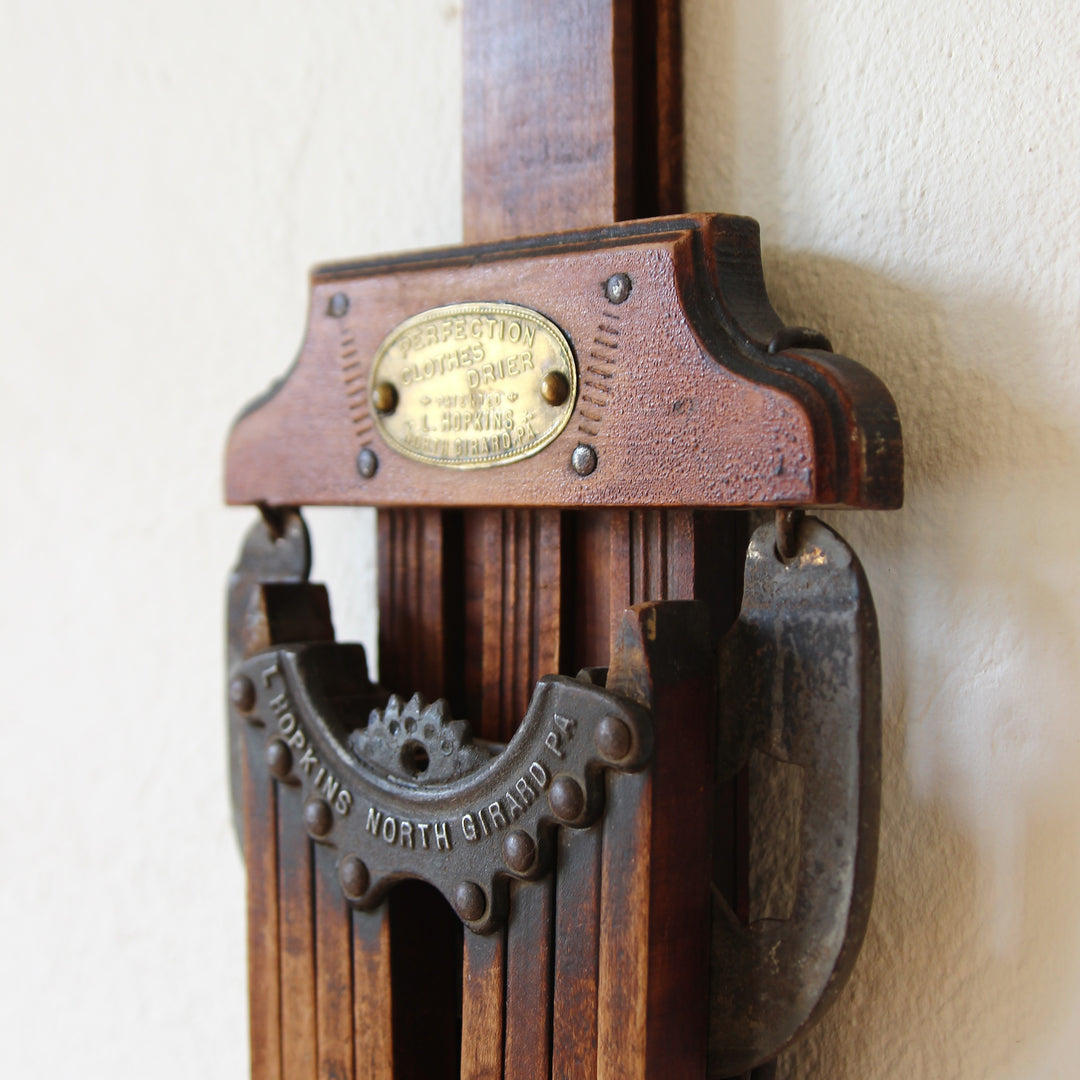Perfection Clothes Drier – L. Hopkins MFG Co., USA 1887