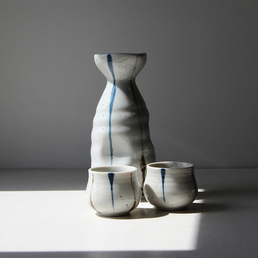 Saké‑Set Ligne Verticale