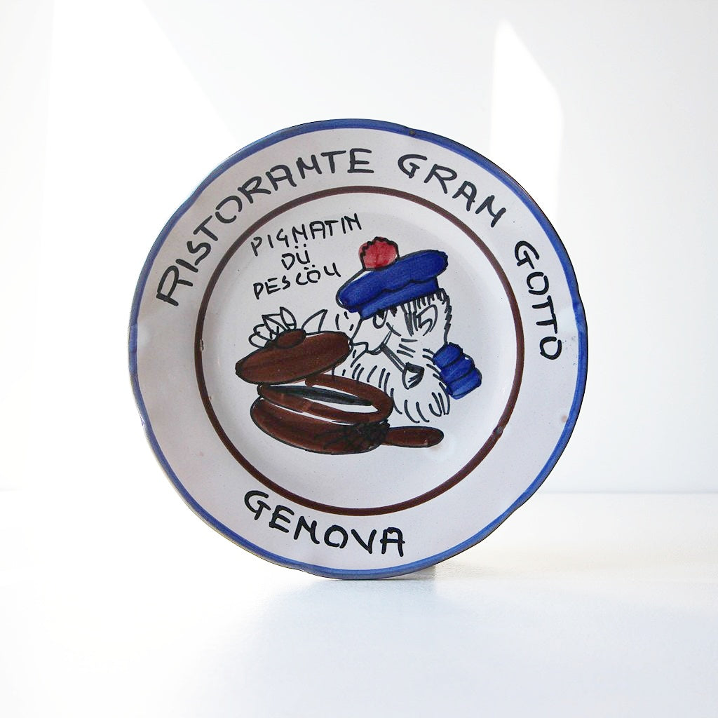 Buon Ricordo Keramikteller – Genova