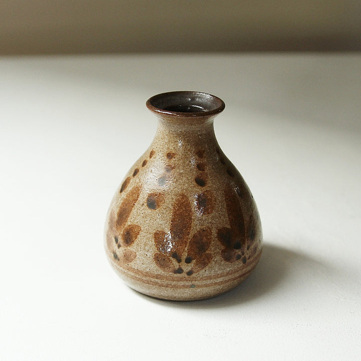 Vintage Vase von Bandi – handgetöpfert, 1970er Jahre