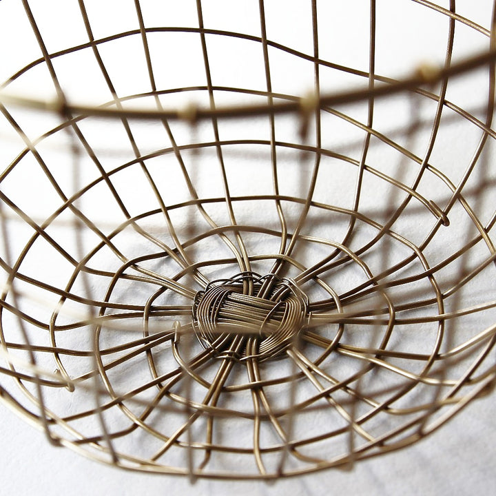 Iron Wire Basket Round - Small