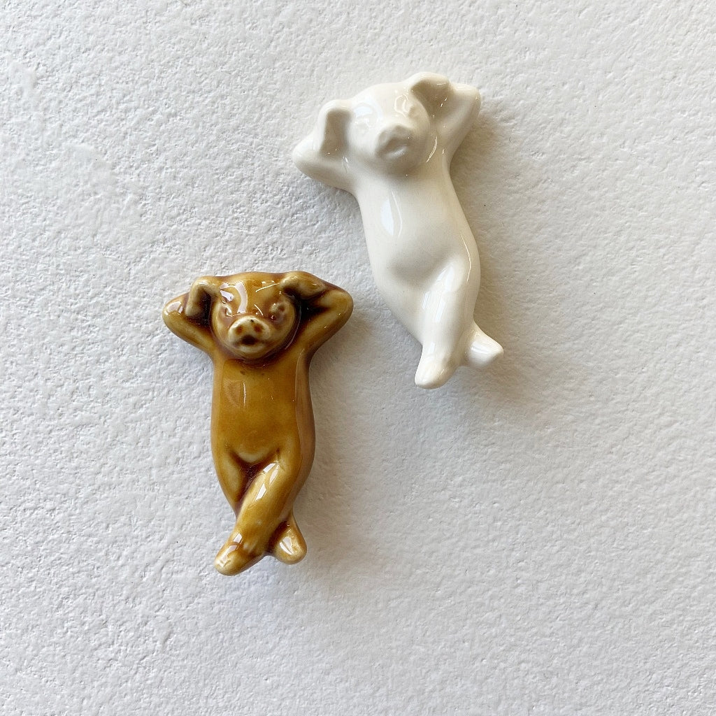 Piggy Knife Rest Lazy