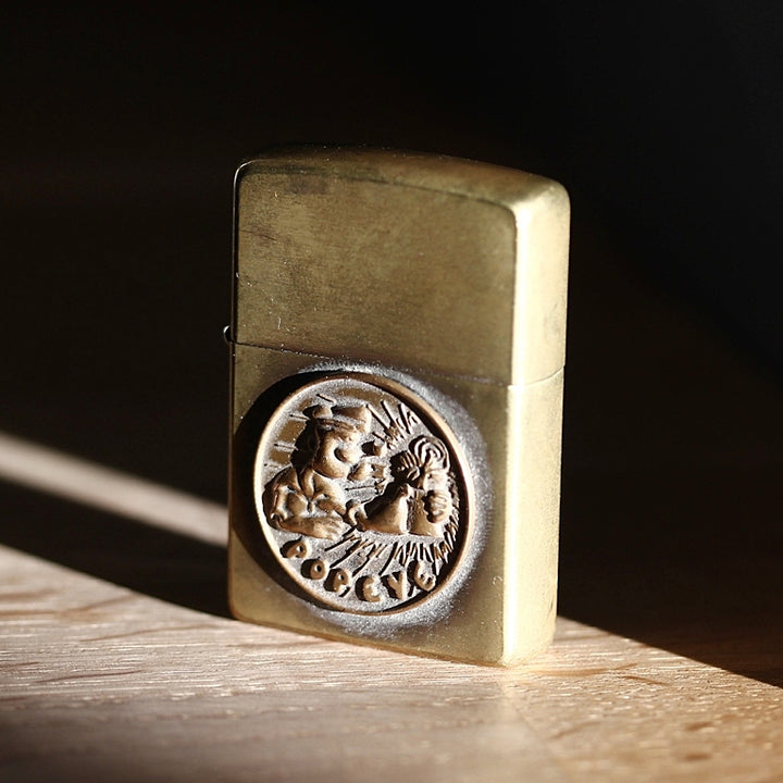 Popeye Zippo Brass