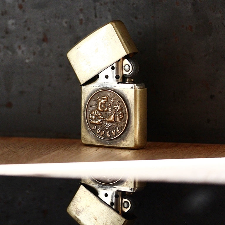 Popeye Zippo Brass
