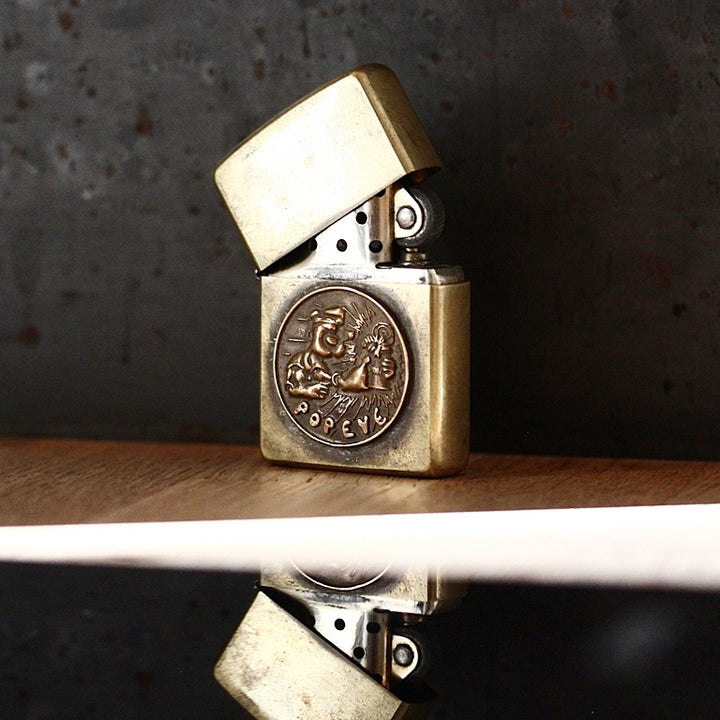 Popeye Zippo Brass