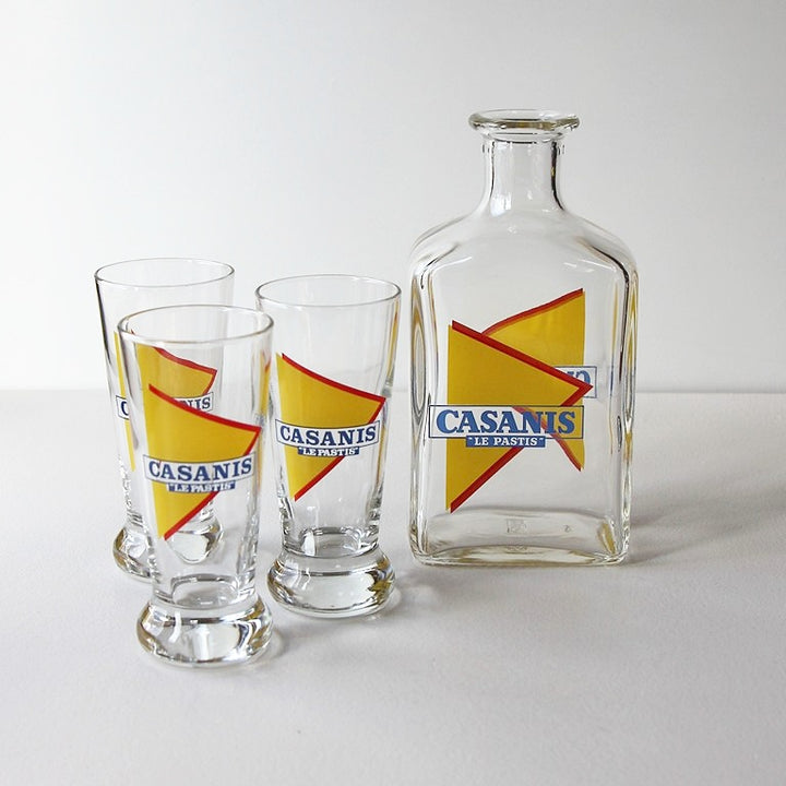 Casanis Le Pastis – Karaffe mit 3 Gläsern