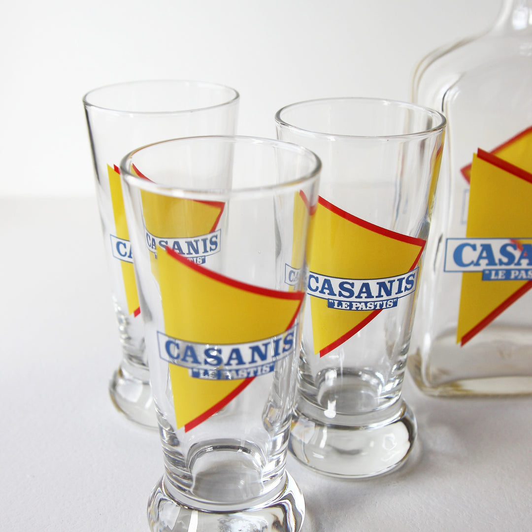 Casanis Le Pastis – Karaffe mit 3 Gläsern