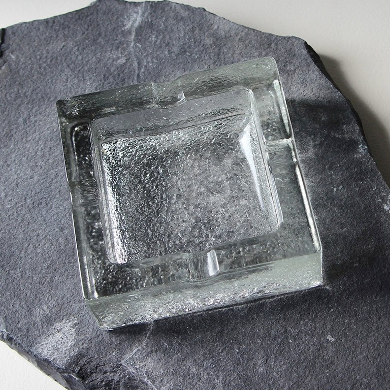 Pukeberg Glasbruk Ablageschale – Schweden – 1960er/70er Jahre