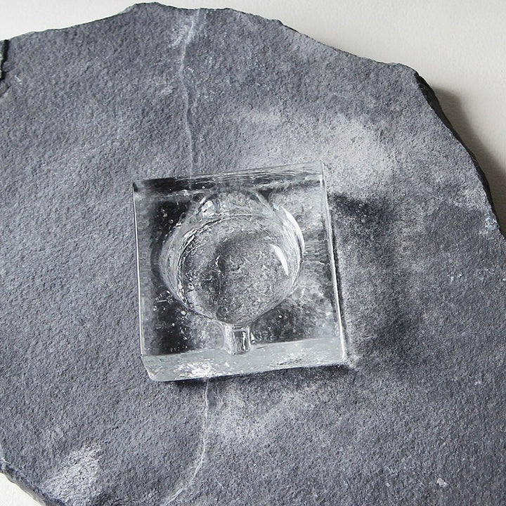Pukeberg Glasbruk Aschenbecher – Schweden – 1970er Jahre