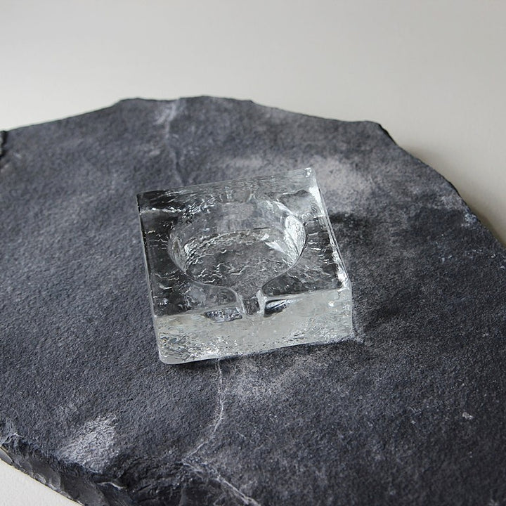 Pukeberg Glasbruk Aschenbecher – Schweden – 1970er Jahre