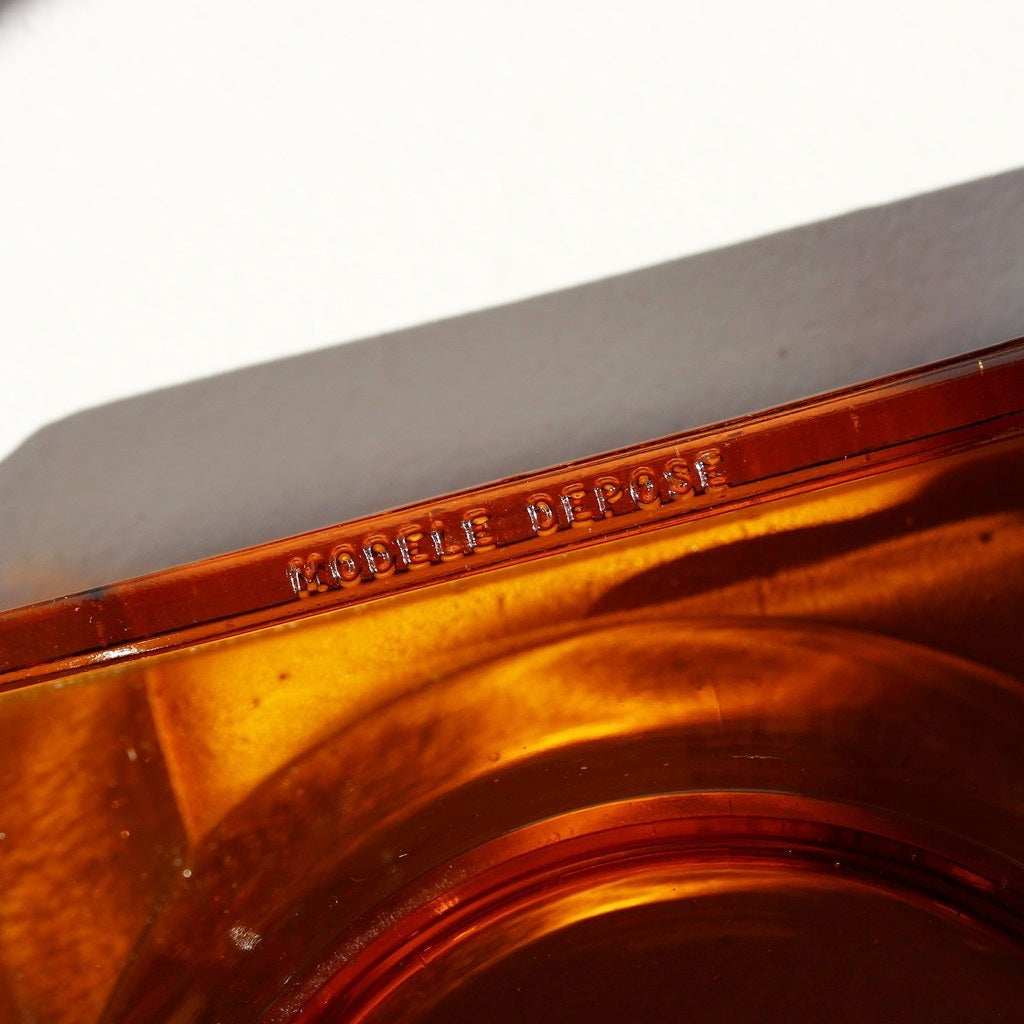 Martini Aschenbecher Amber Glass – 1960er/70er Jahre