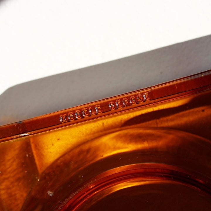 Martini Aschenbecher Amber Glass – 1960er/70er Jahre
