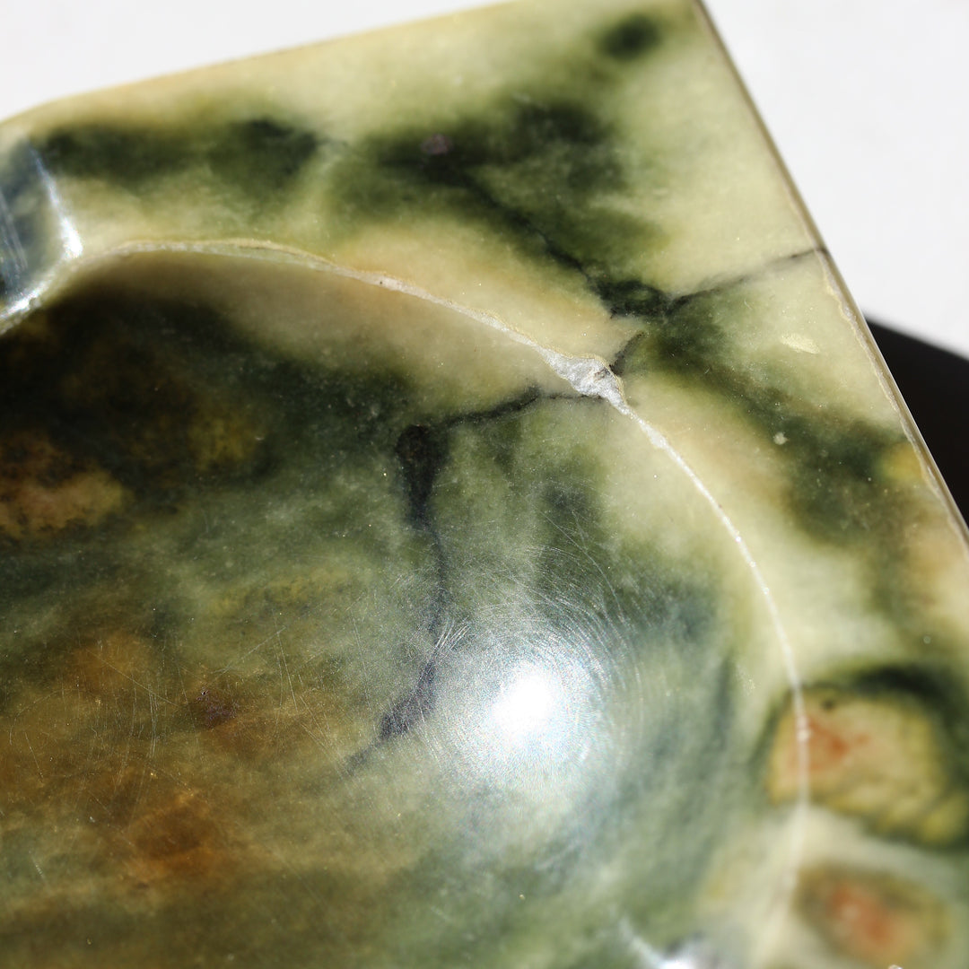 Alabaster Aschenbecher – Italien, 1970er Jahre