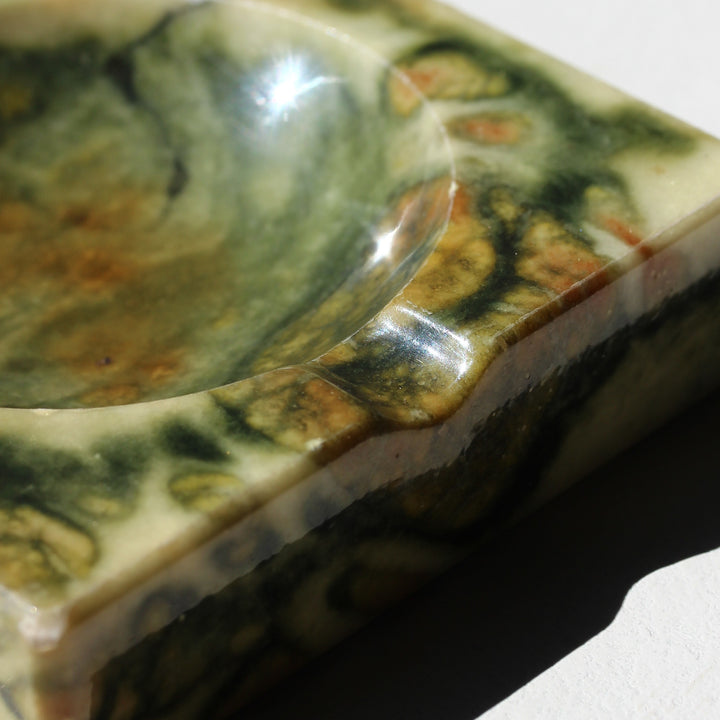 Alabaster Aschenbecher – Italien, 1970er Jahre