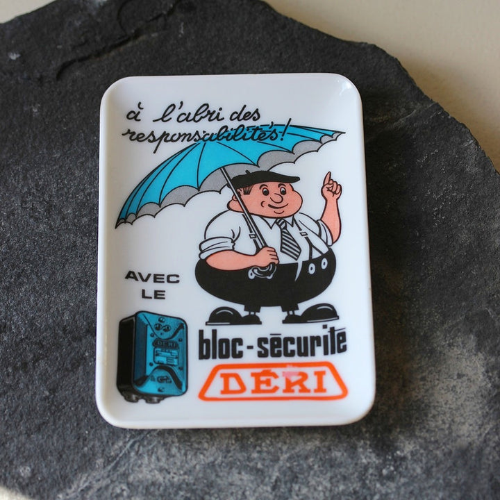 DERI Werbeschale von Plastorex – Frankreich, 1970er Jahre