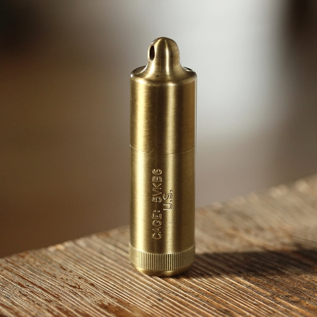 Vintage Treasures - Maratac Peanut XL Lighter Brass