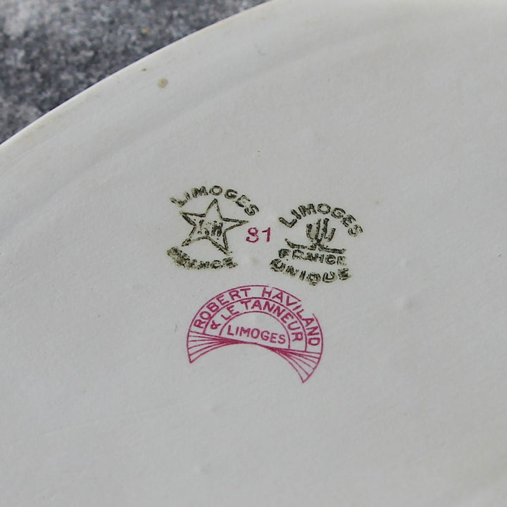 Perrier Limoges Porzellanschale – Robert Haviland & Le Tanneur, ca. 1930