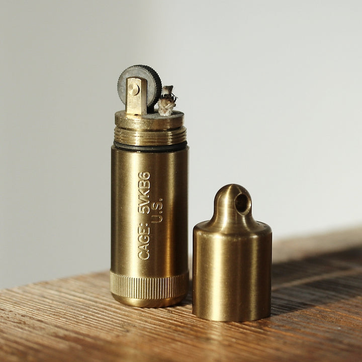 Vintage Treasures - Maratac Peanut XL Lighter Brass