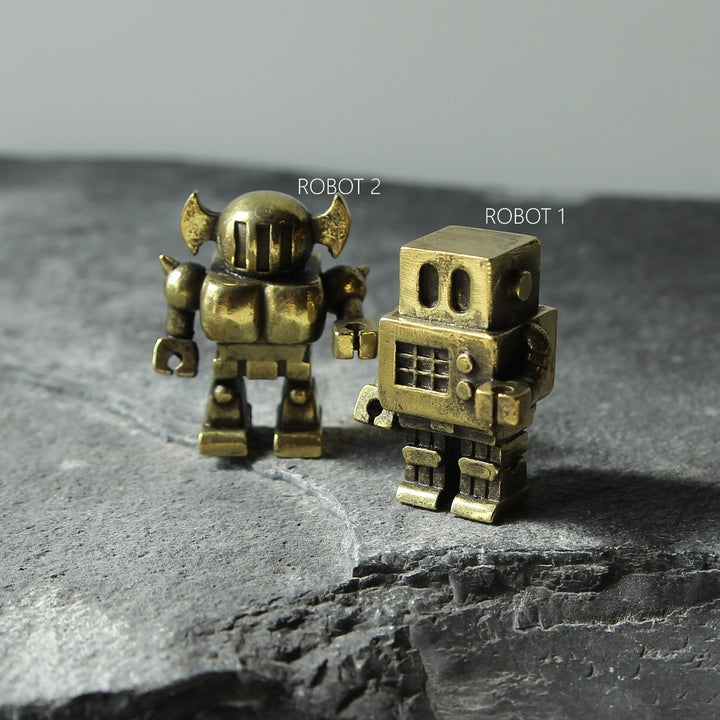 Robot Incence Holder - Brass