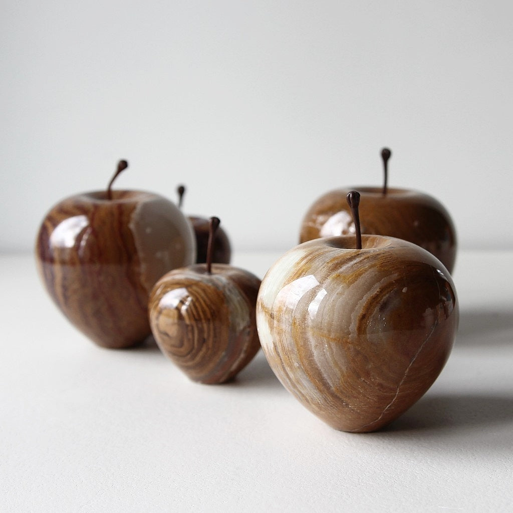 Marble Apple - Brown